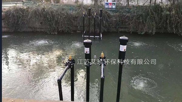 艾珍沉水风机在河道治理中