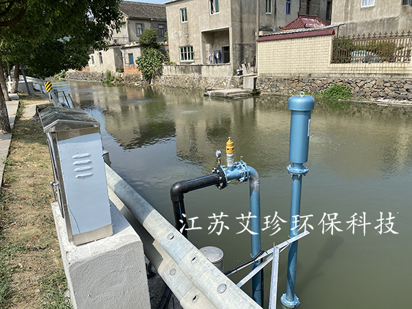 农村污水治理河道曝气沉水式风机江苏艾珍环保